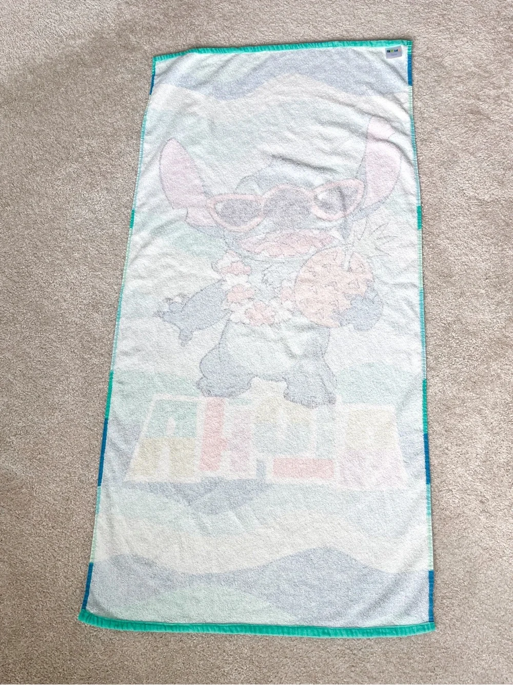 The Big One Kids | Aloha Stitch | Graphic Beach Towel